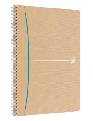 Spiraalblok oxford touareg a4 lijn 90vel assorti