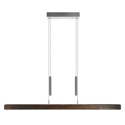 HerzBlut Hanglamp up & downLeonora 121 cm - walnut oiled - 10235UD