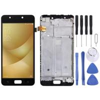 LCD-scherm en digitizer volledige montage met frame voor ASUS Zenfone 4 Max ZC520KL X00HD (zwart) - thumbnail