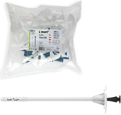 pgb-Europe SMART | ISO SMART S-IPH kunststof nagel 10x120 | 25 st - SM0IPHN001001204 pgb-Europe SMART | ISO SMART S-IPH kunststof nagel 10x120 | 25 st - SM0IPHN001001204