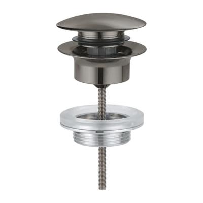 Grohe Waste Others met Push Open Plug Hard Graphite Geborsteld Grohe Waste Others met Push Open Plug Hard Graphite Geborsteld