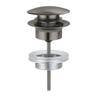 Grohe Waste Others met Push Open Plug Hard Graphite Geborsteld - thumbnail