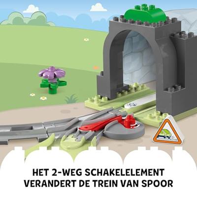 LEGO DUPLO treintunnel en rails uitbreidingsset 10425 - thumbnail