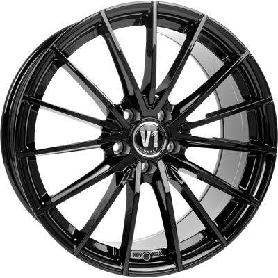 V1 Wheels V2 Zwart glanzend V1 Wheels V2 Zwart glanzend