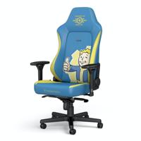 Noblechairs NBL-HRO-PU-FVT gamestoel PC-gamestoel Gecapitonneerde zitting Blauw, Geel - thumbnail