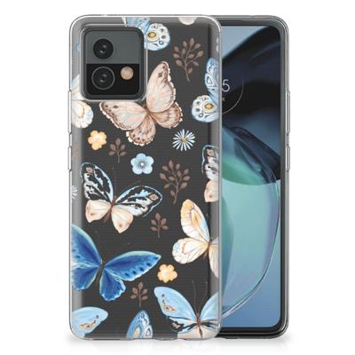 TPU Hoesje voor Motorola Moto G72 Vlinder TPU Hoesje voor Motorola Moto G72 Vlinder