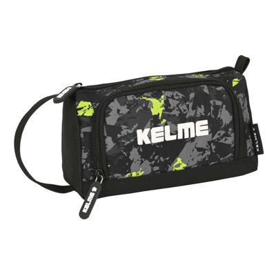 Schoolpennenzak Kelme Jungle Zwart Grijs Limoen 20 x 11 x 8.5 cm Schoolpennenzak Kelme Jungle Zwart Grijs Limoen 20 x 11 x 8.5 cm