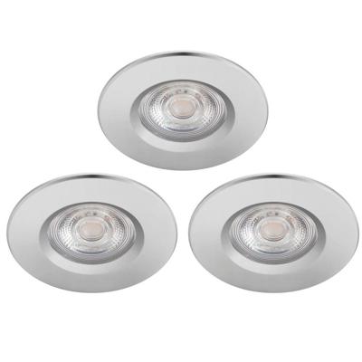 Philips Led inbouwspotsDive (3x) 3x5w - 2700K - 8,5cm chroom - 78965700