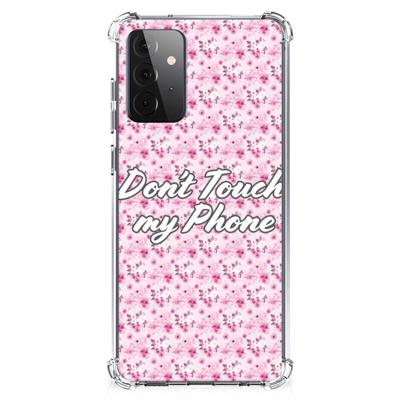 Samsung Galaxy A72 4G/5G Anti Shock Case Flowers Pink DTMP Samsung Galaxy A72 4G/5G Anti Shock Case Flowers Pink DTMP