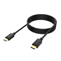 Akasa AK-CBDP27-20BK DisplayPort kabel 2 m Zwart - thumbnail