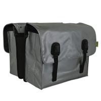 Dubbele Fietstas Classic Zilver - thumbnail