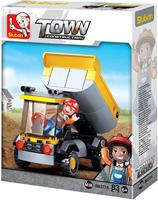 Sluban kleine kiepwagen - thumbnail