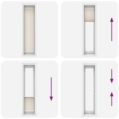 Plissjaloezie 40x200cm crme Plissjaloezie 40x200cm crme