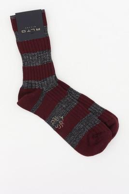 Alto Milano sokken 25AIAM2341DC bordeaux