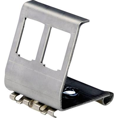 Digitus AN-25185 DIN-rail adapter 2-voudig Zwart