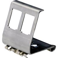 Digitus AN-25185 DIN-rail adapter 2-voudig Zwart - thumbnail