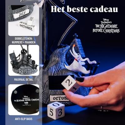 The Nightmare Before Christmas 3D perpetual Calendar