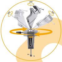 Bernstein Tools for Electronics SPANNFIX Bankschroef 9-205 Bekbreedte: 50 mm Spanbreedte (max.): 70 mm - thumbnail