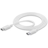 Cellularline 4ft USB-C datakabel - Wit - thumbnail