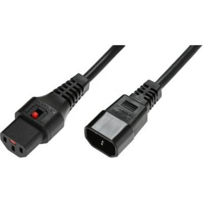 MicroConnect Stroom Aansluitkabel 3 m Zwart
