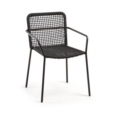 Kave Home Tuinstoel 'Ellen', kleur Donkergrijs Kave Home Tuinstoel 'Ellen', kleur Donkergrijs