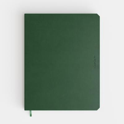 Notitieboek de KEMPEN Origin 171x220mm blanco 192 pagina's 90gr groen Notitieboek de KEMPEN Origin 171x220mm blanco 192 pagina's 90gr groen