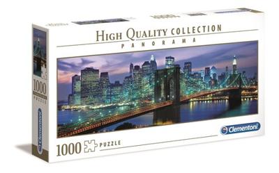 Clementoni panorama puzzel new york brooklyn bridge, 1000st.