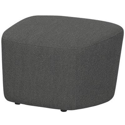 vtwonen Lofty hocker bouclé Staalgrijs