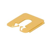 Milli-Max Uitvulplaatjes 2 mm geel VE=200 - 07822821 - thumbnail