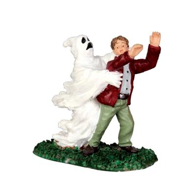 Lemax ghost grasps victim halloween figuur Spooky Town 2014