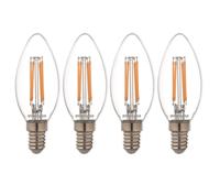 Sylvania Ledlamp - e14 - 470 lm - kaars - helder - 4 stuks - thumbnail