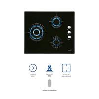 Gaskookplaat Cata CIB 6021 BK 60 cm 8100 W - thumbnail