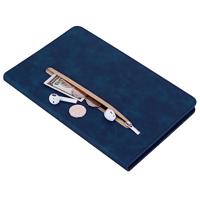 Lunso - Lenovo Tab M9 (9 inch) - Luxe Bookcase hoes - Donkerblauw - thumbnail