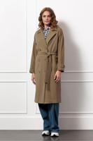 Laurine bonded trenchcoat - earth - 12478 - thumbnail