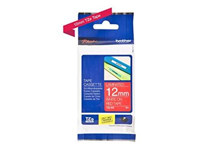 Labeltape Brother TZe, TZ TZe-435 Tapekleur: Rood Tekstkleur:Wit 12 mm 8 m Labeltape Brother TZe, TZ TZe-435 Tapekleur: Rood Tekstkleur:Wit 12 mm 8 m