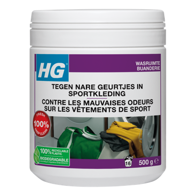 HG tegen nare geurtjes in sportkleding