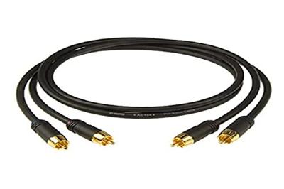 Klotz AL-RR0030 RCA-kabel met goudgeplateerde contacten 0,3 meter