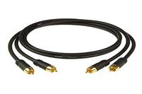 Klotz AL-RR0030 RCA-kabel met goudgeplateerde contacten 0,3 meter - thumbnail
