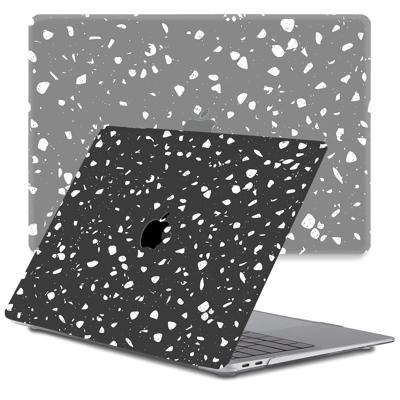 Lunso MacBook Pro 13 inch M1/M2 (2020-2022) cover hoes - case - Terrazzo Bergamo