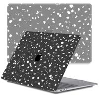Lunso MacBook Pro 13 inch M1/M2 (2020-2022) cover hoes - case - Terrazzo Bergamo - thumbnail