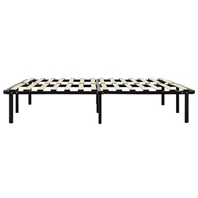 Bedframe metaal zwart 160x200 cm Bedframe metaal zwart 160x200 cm