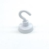 Plafondmagneet met haak wit 20 mm 2 kg - 80 stuks - thumbnail