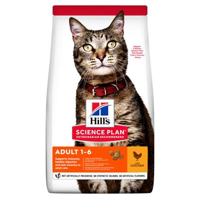 Hill's feline adult optimal care kip kattenvoer 1,5 KG