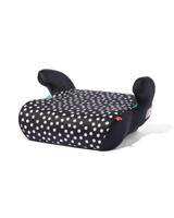 HEMA Auto opzetzitje 126-150cm zwart met witte stip - thumbnail