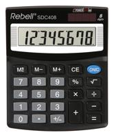 Rebell RE-SDC408-BX Calculator SDC408 Zwart - thumbnail