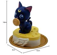 Pretty Guardian Sailor Moon Cosmos Figure - Luna - thumbnail