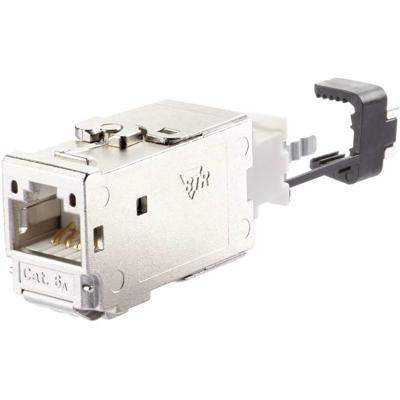 Metz Connect 130B11-E RJ45-inbouwmodule E-Dat CAT 6A 1 stuk(s)