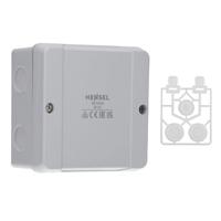 Hensel DE 9340 Aftakkast (l x b x h) 98 x 98 x 55 mm Grijs IP55 1 stuk(s) - thumbnail