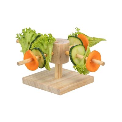 Trixie voer draaimolen onbehandeld hout Trixie voer draaimolen onbehandeld hout