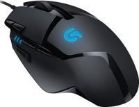 Logitech Gaming G402 Hyperion Fury Gaming-muis USB Optisch Zwart 8 Toetsen 4000 dpi - thumbnail